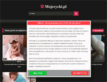 Tablet Screenshot of mojecycki.pl